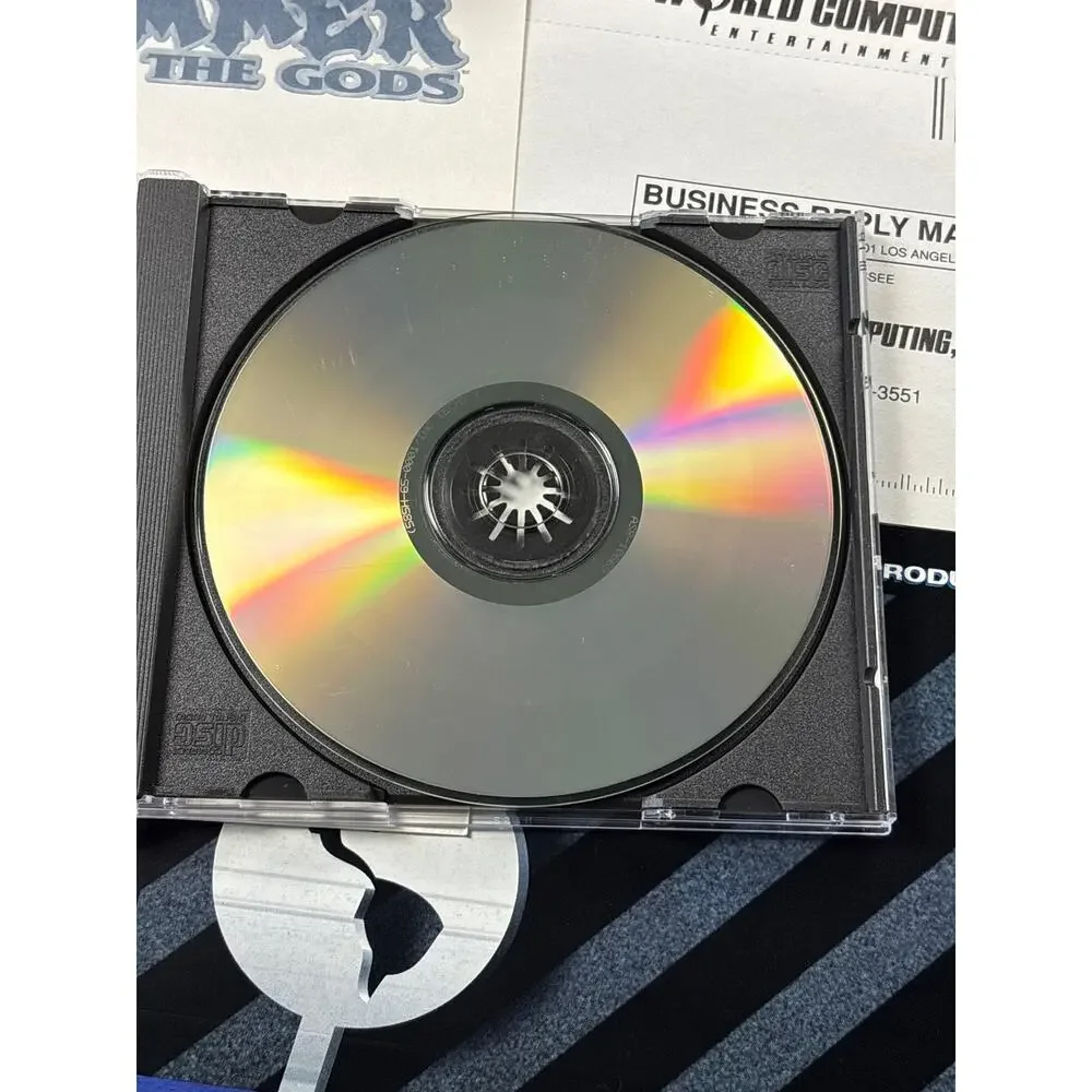 Hammer Of The Gods New World Computing Inc PC CD Rom DOS Vintage Game Big Box